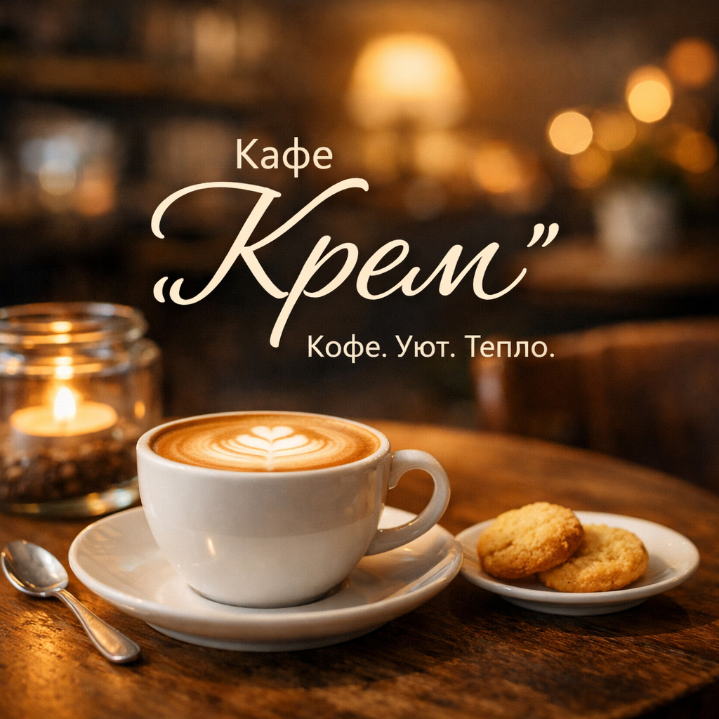 о кафе крем